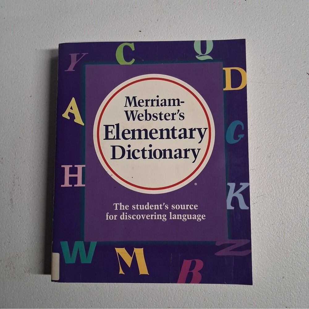 Merriam-Webster's Elementary Dictionary Paperback